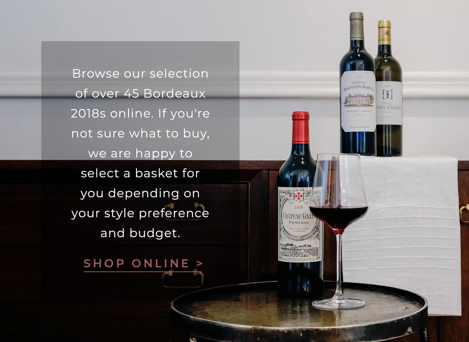 Browse more than 45 Bordeaux 2018s online