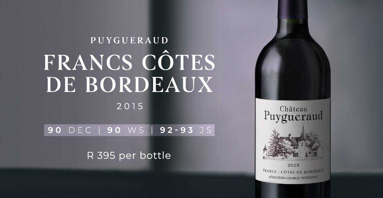 Puygueraud Francs Côtes de Bordeaux 2015 – Order online